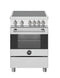 24 inch Induction Range, 4 Heating Zones, Electric Oven