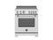 30 inch Induction Range, 4 Heating Zones, Electric Oven