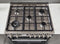 30 inch Dual Fuel, 5 Burners, Electric Oven