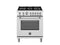 30 inch Dual Fuel, 5 Burners, Electric Oven