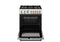 30 inch All Gas Range, 5 Burners - Gold Accents