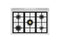 36 inch Dual Fuel Range, 5 Burner, Electric Oven
