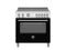 36 inch Induction Range, 5 Heating Zones, Electric Oven
