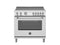 36 inch Induction Range, 5 Heating Zones, Electric Oven