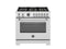 36 inch Dual Fuel Range, 6 Brass Burners and Cast Iron Griddle, Electric Self-Clean Oven