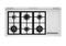 48 inch Dual Fuel Range, 6 Burners and Griddle, Electric Oven