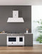 48 inch All Gas Range, 6 Burner and Griddle