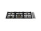 36 Drop-in Gas Cooktop 5 brass burners