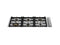 36 Drop-in Gas Cooktop 6 brass burners