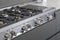 48 Gas Rangetop 6 brass burners + electric griddle