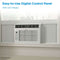5,000 BTU Window Air Conditioner with Remote Control, Cools up to 150 sq. ft.