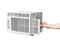 6,000 BTU Window Air Conditioner with Remote Control, Cools up to 250 sq. ft.