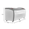 71 in. Commercial Ice Cream Display Freezer, 20 cu. ft