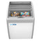 26 in. Display Ice Cream Freezer - 5.7 cu ft