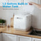 17" Portable Countertop Dishwasher with with Built-In Water Tank