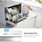 22" Portable Countertop Dishwasher with 6 Washing Cycles