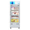 31 in. 1-Door Commercial Display Merchandiser Freezer 23 cu. ft. in White