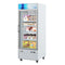 31 in. 1-Door Commercial Display Merchandiser Freezer 23 cu. ft. in White