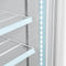 31 in. 1-Door Commercial Display Merchandiser Freezer 23 cu. ft. in White