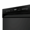 24" Front Control Dishwasher (Black)