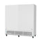 80 in. 3-Door Commercial Display Merchandiser Freezer 52 cu. ft. in White
