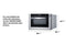 24" Wide Built-In Drawer Microwave