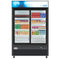 53 in. Two-Door Merchandiser Refrigerator - 45 Cu Ft