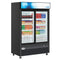 53 in. Two-Door Merchandiser Refrigerator - 45 Cu Ft