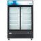 53 in. Two-Door Merchandiser Refrigerator - 45 Cu Ft