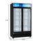 45 in. Two Glass Door Merchandiser Refrigerator - 35 Cu. Ft.