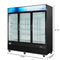 78 in. Three-Door Merchandiser Refrigerator - 53 Cu Ft