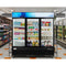 78 in. Three-Door Merchandiser Refrigerator - 53 Cu Ft