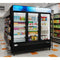 78 in. Three-Door Merchandiser Refrigerator - 53 Cu Ft