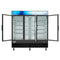78 in. Three-Door Merchandiser Refrigerator - 53 Cu Ft