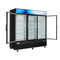 78 in. Three-Door Merchandiser Refrigerator - 53 Cu Ft
