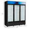 71 in. Three-Door Merchandiser Refrigerator - 56 Cu. Ft