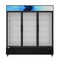71 in. Three-Door Merchandiser Refrigerator - 56 Cu. Ft