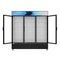 71 in. Three-Door Merchandiser Refrigerator - 56 Cu. Ft