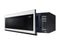 1.1 cu. ft. Bespoke Smart SLIM Over-the-Range Microwave with 400 CFM Hood Ventilation, Wi-Fi & Voice Control in White Glass