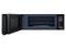 1.1 cu. ft. Smart SLIM Over-the-Range Microwave with 400 CFM Ventilation in Matte Black Steel