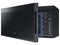 Bespoke 2.1 cu. ft. Over-the-Range Microwave with Edge to Edge Glass Display in Matte Black Steel