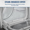 Smart Top Load Electric Dryer with Extra Power - 7.4 cu. ft.