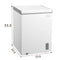 5 cu. ft. Convertible Chest Freezer with Removable Storage Basket
