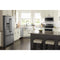 36-Inch Wide French Door Refrigerator with PowerCold® Feature - 25 Cu. Ft