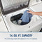 Smart Top Load Gas Dryer with Extra Power - 7.4 cu. ft.