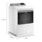 Smart Top Load Gas Dryer with Extra Power - 7.4 cu. ft.