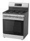 6.1 cu. ft. 4-Burner Freestanding Gas Range with Steam Cleaning