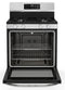 6.1 cu. ft. 4-Burner Freestanding Gas Range with Steam Cleaning
