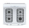 6.1 cu. ft. 4-Burner Freestanding Gas Range with Steam Cleaning