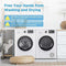 4.4 cu. ft. Stackable Front Load Electric Dryer with Heat Pump